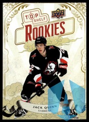 2023 Upper Deck National Top Shelf Rookie #TS-10 Jack Quinn Sabres
